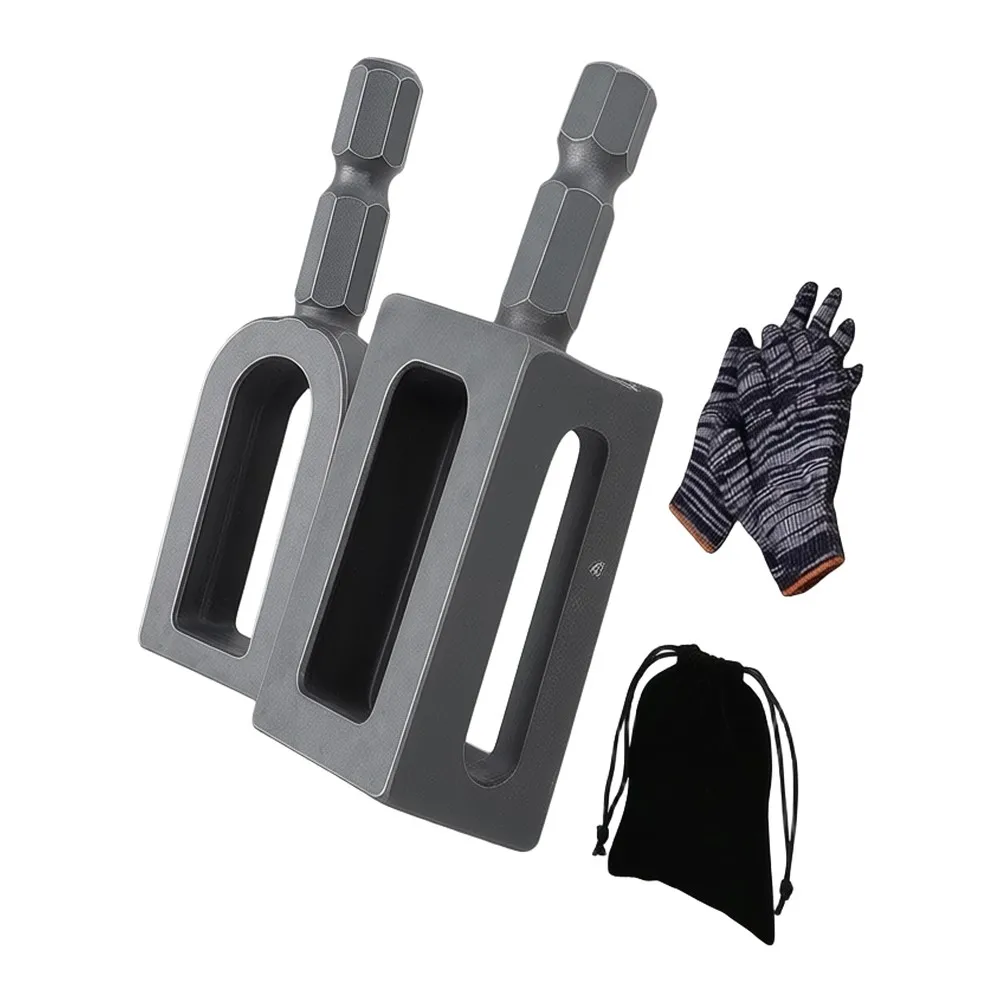 Portable For Wire Twisting Tool Set Includes Gloves and Storage Bag for 9# and 11# Binding For Wires Carbon Steel Build