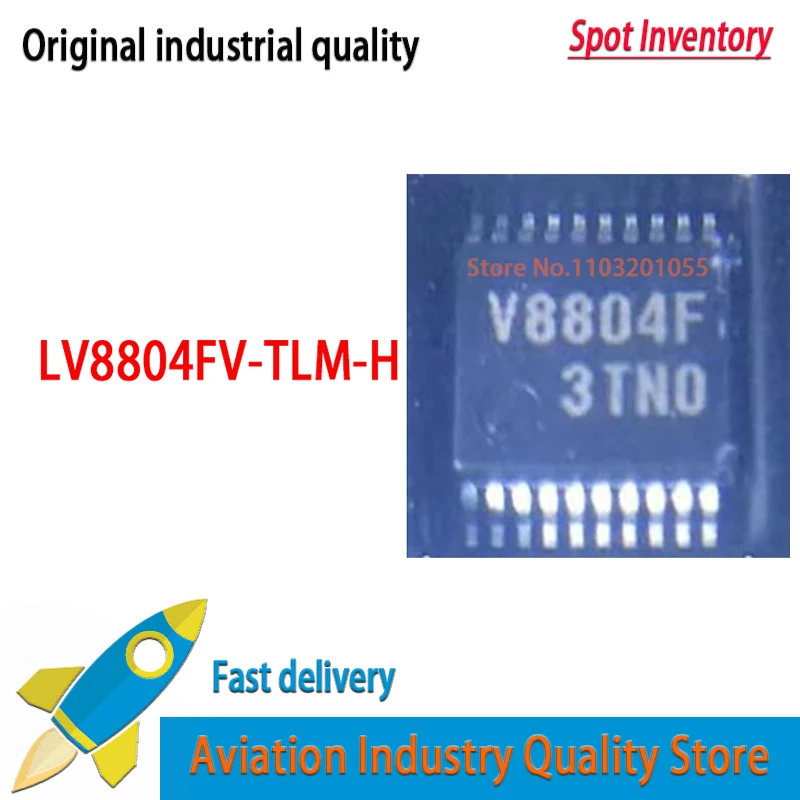 5PCS 100% New Original LV8804FV-TLM-H LV8804FV LV8804 V8804F SSOP20 New Original  In Stock