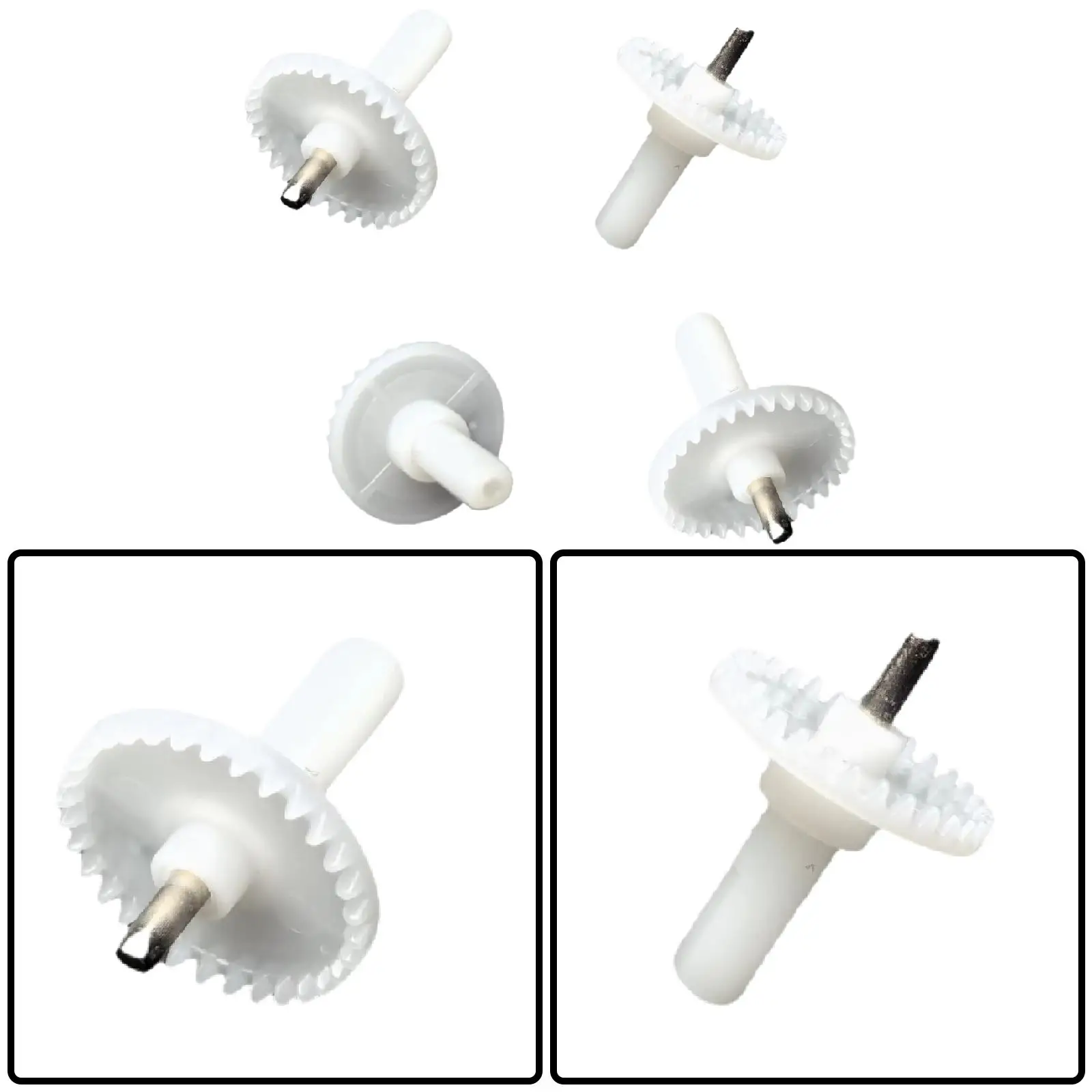 E58 RC Drone Gears,Small Gears Parts Toys,Drone Accessories,Games Hobbies,Hardware,White Gears for Motor Gear,Small Motor