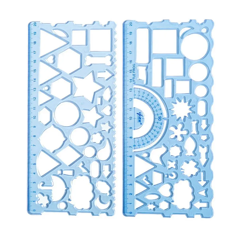 Circle Maker Drawing Ruler Stationery Mathematical Geometry Wavy Line Ruler Drafting Supplies Template Rulers Drawing Ruler