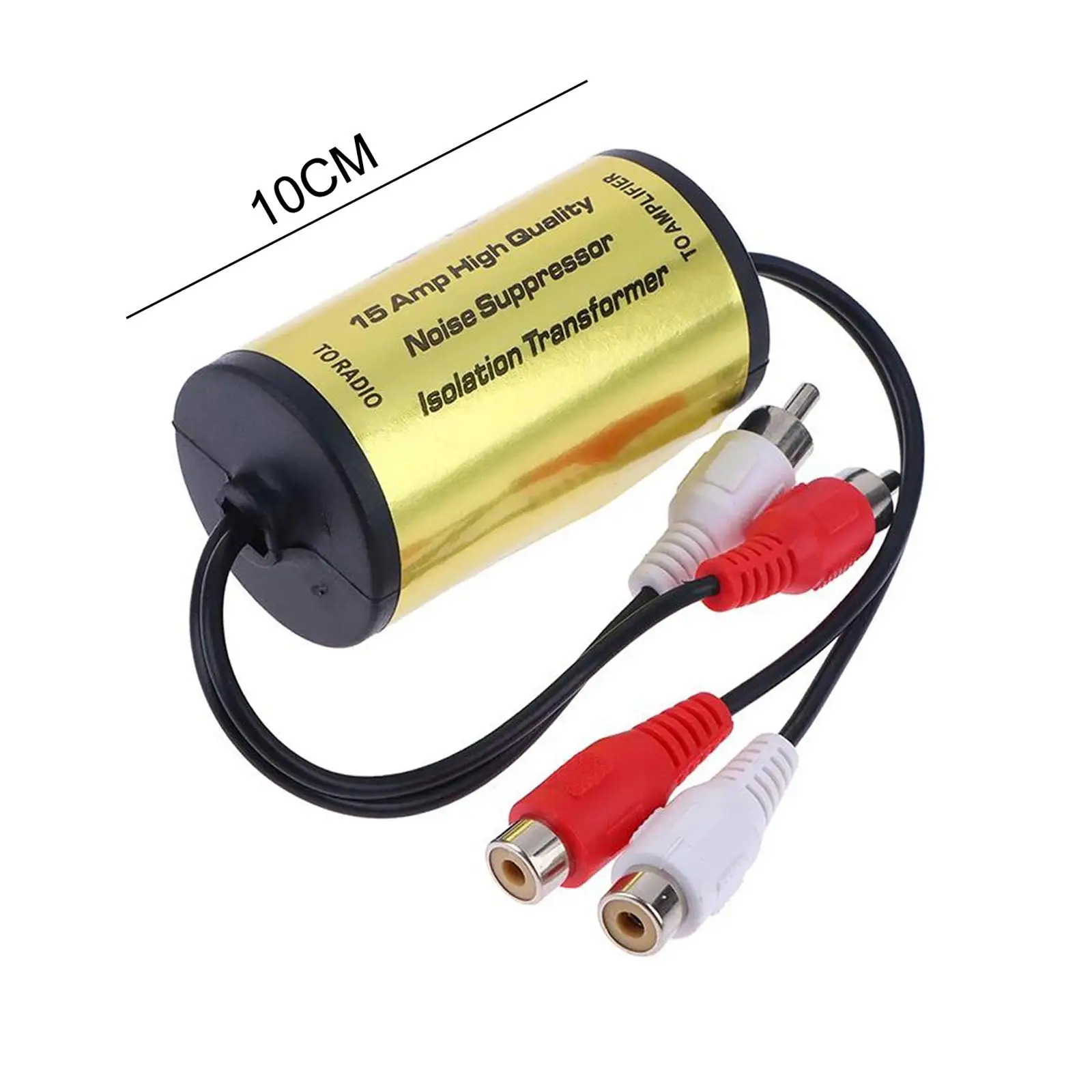 Audio Music Isolator - Generischer RCA-Audio-Rauschfilter 15A ersetzt Rauschunterdrücker für