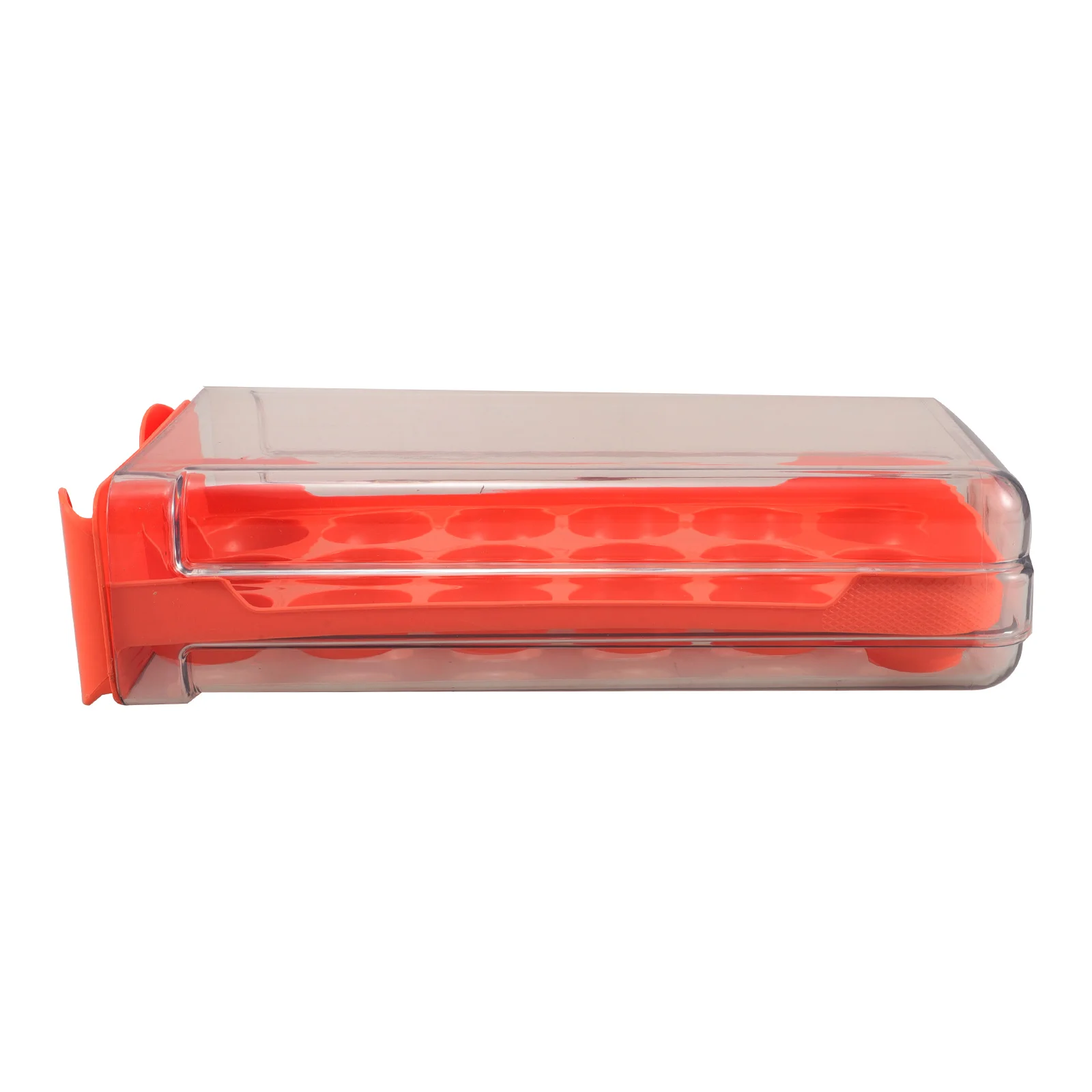 

Stackable Transparent Egg Storage Box Drawer Style Organizer Fridge Egg Holder Commercial Use Refrigerator Organizer Eggs