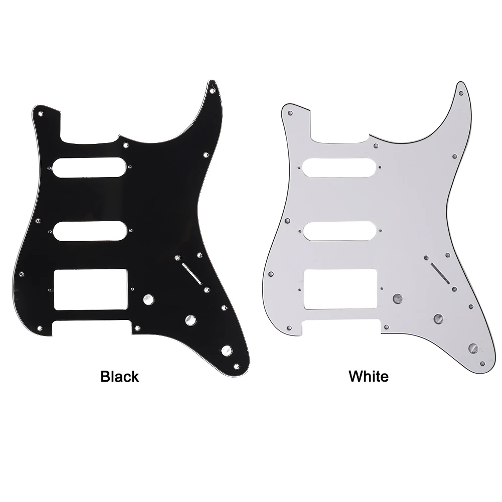 Electric Guitar Pickguard Guitar Scratch Plate 11 Holes Electric Guitar Guard Plate High Temperature for ST Guitar
