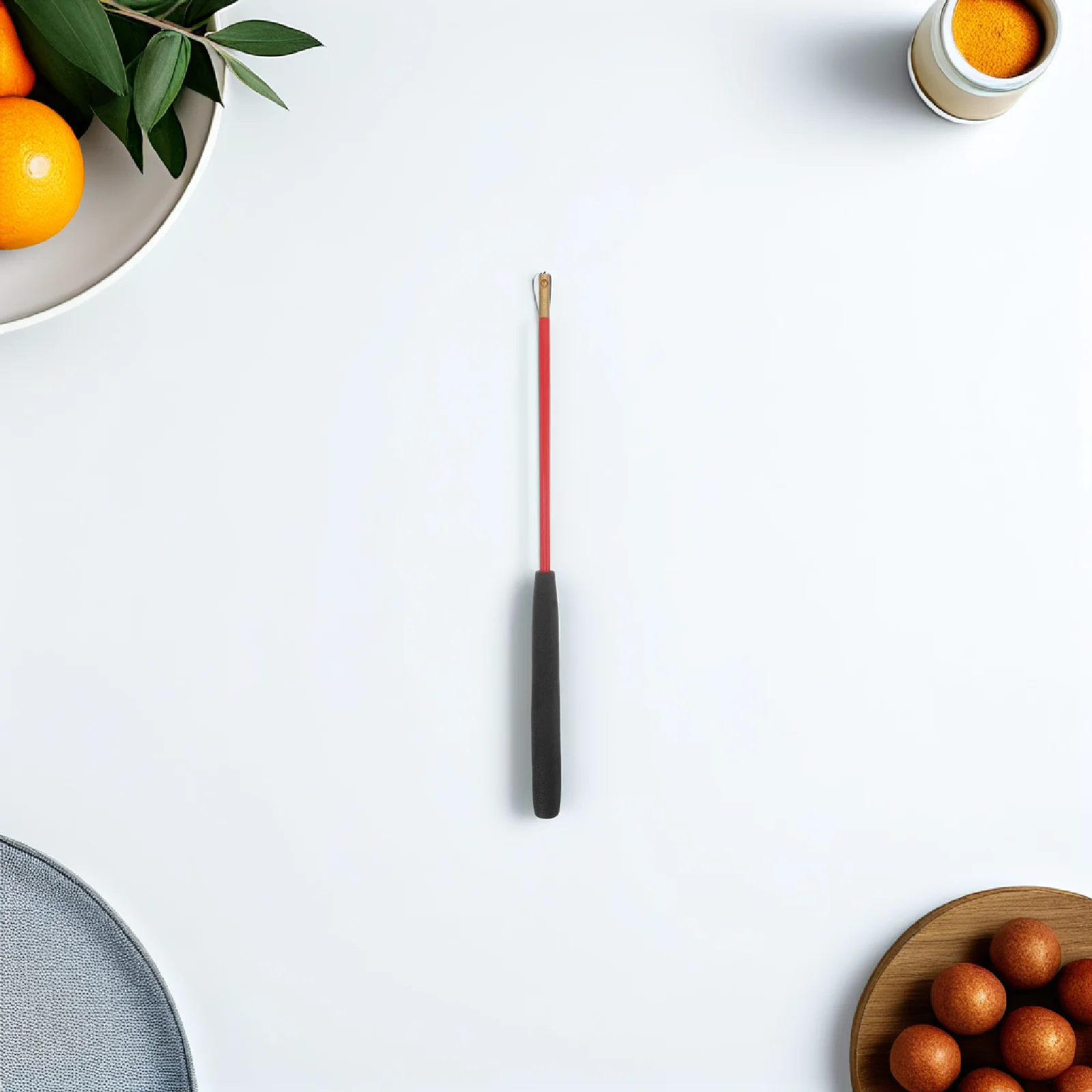 1Pair Professional Non-Slip Diabolo Stick Solid Lightweight Juggling Handstick for Training Outdoor Indoor Use