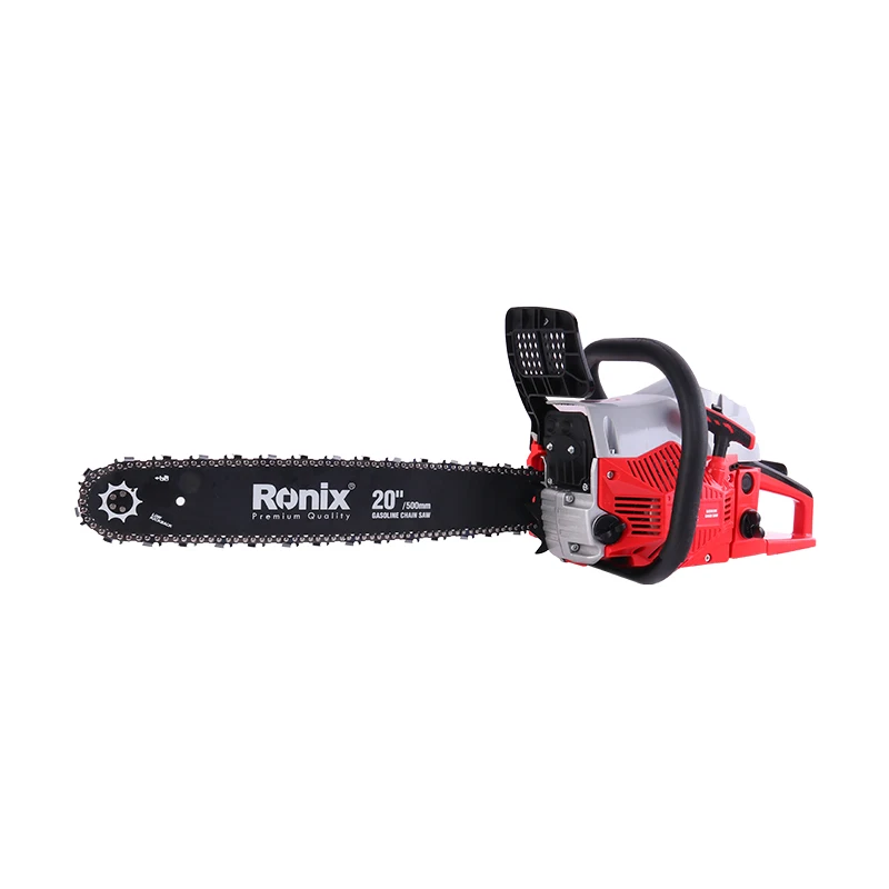 for Ronix 4650 Gas Powered Chainsaw 2 Stroke Manual Gasoline Chainsaw For Sawing Cutting Pruning And Trimming Wood