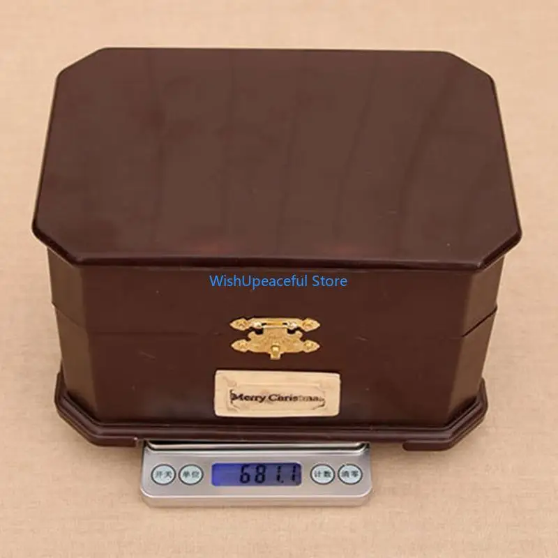 

34YA Рождественский светодиодный музыкальный поезда для куклы вращается рождественские орнаментные ремесла декор