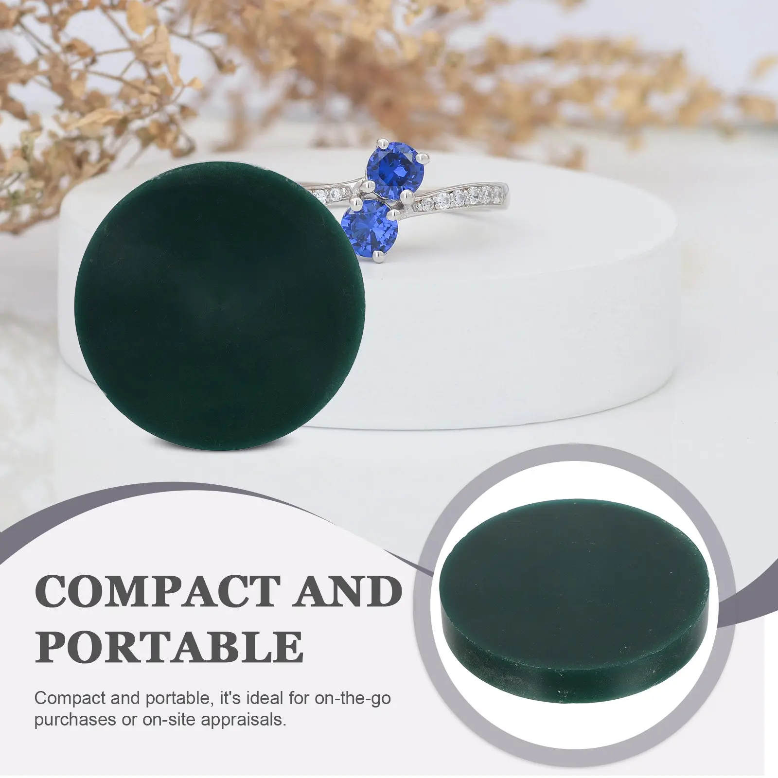 Jewelry Carving Wax Block Round Green Hard Casting Wax for DIY Ring Making Sculpting Molding Milling view 3
