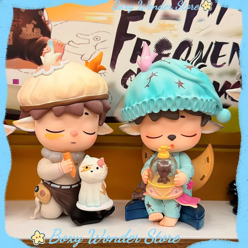 

Genuine MIMI Frequency Of Memories Series Blind Box Collectible Art Toy Desktop Decoration Trendy Collectible Figurines