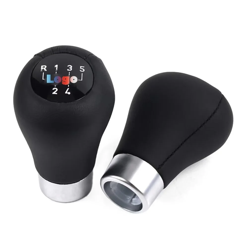 High quality 5/6 speed leather automotive shift knob for BMW 1 3 5 6 series E30 E36 E39 E46 E60 E81 E82 E87 E90 E53 E84 E83