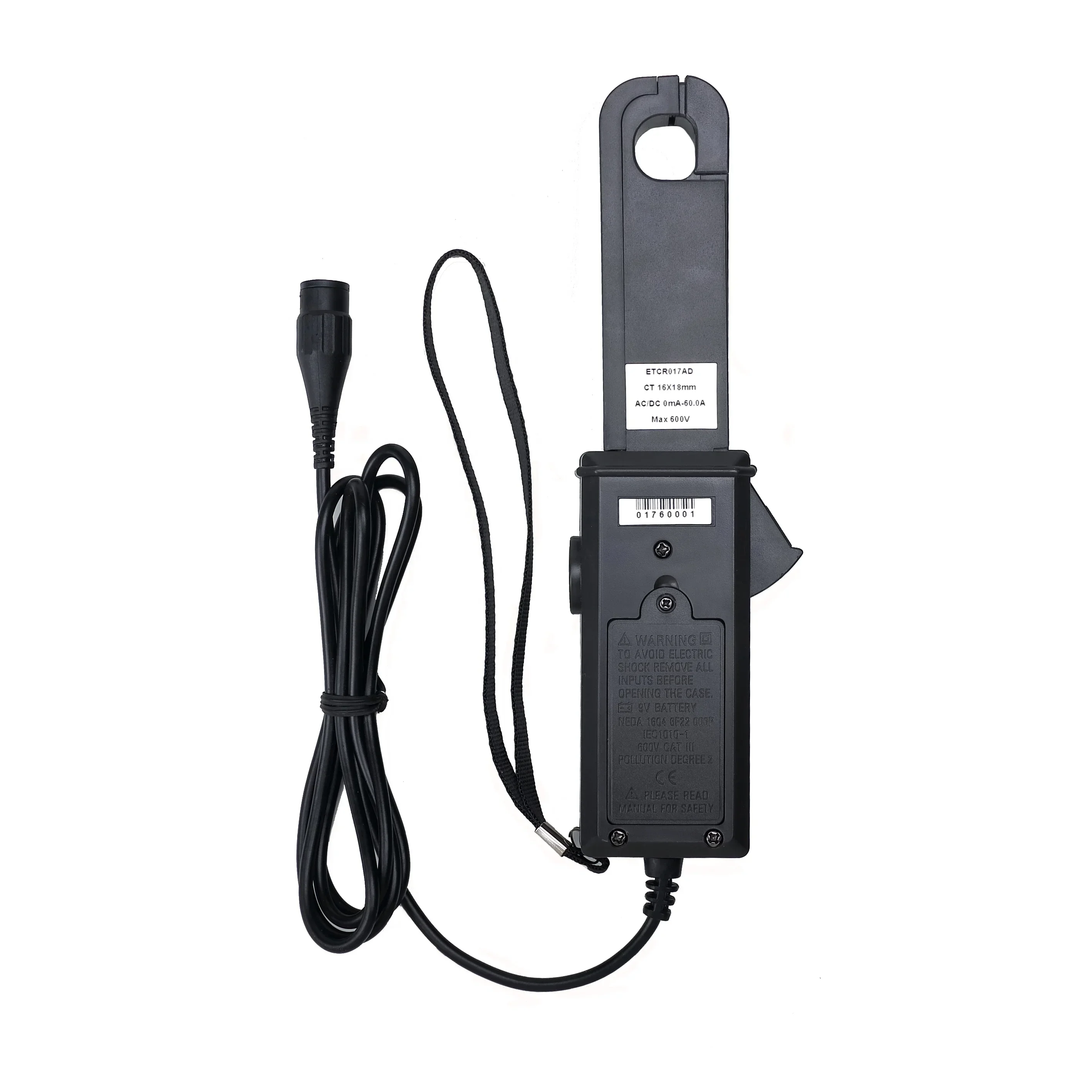 ETCR017AD 클램프 미터 AC 전류 누설 측정 AC/DC 클램프 누설 전류 센서