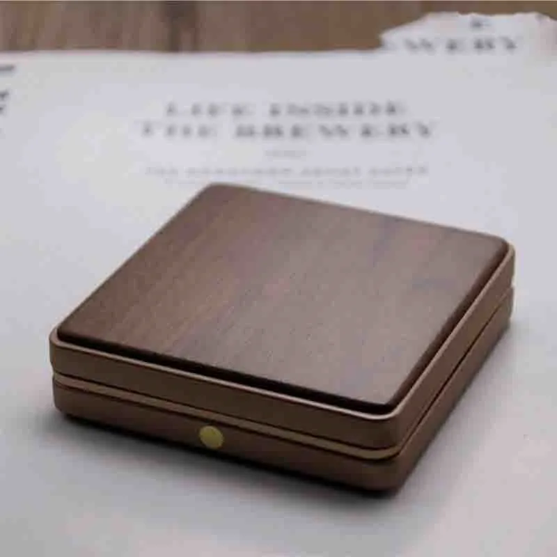 

Простая деревянная коробка для сигарет, вмещающая 20 толстых сигарет, мужская откидная портативная коробка для хранения сигарет, аксессуары для сигаретLH993