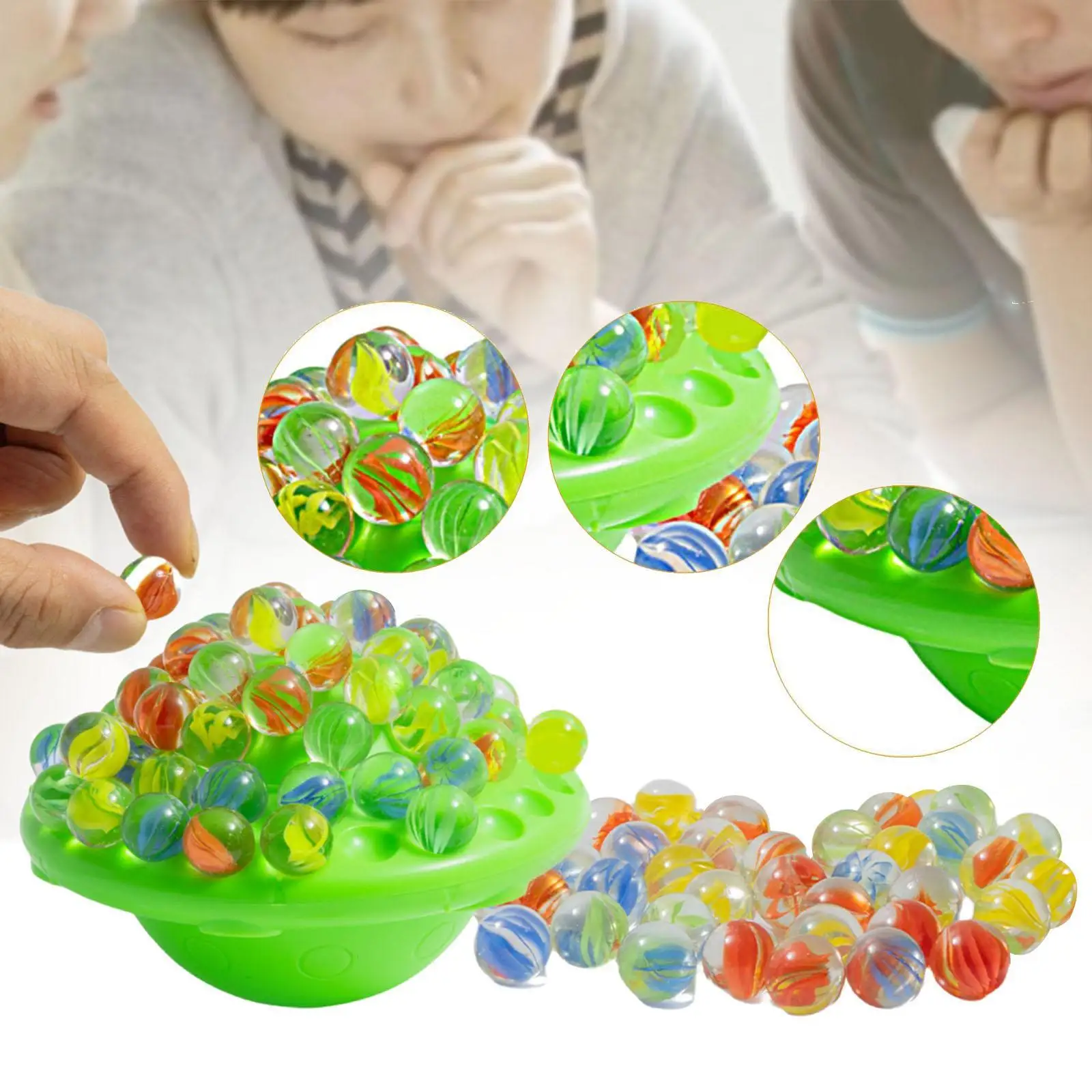 لعبة توازن الرخام، لعبة تفاعلية ممتعة للفيزياء مع قاعدة تخزين