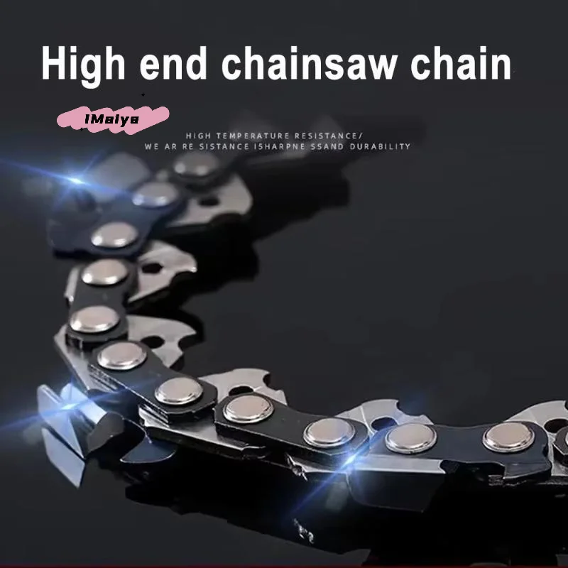 M-1Pcs 4/6/8inch Electric Saw Mini Chainsaw Logging Saw Blade Pruning Chain Saw Chain Accessories 1/4 Chainsaw Chain Guide