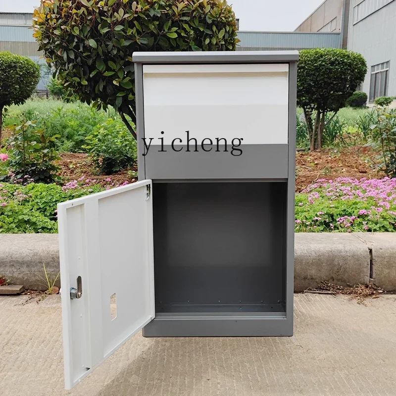 lyy  Home Door Express Storage Box Storage Cabinet Outdoor Express Placement Box Home Outdoor Wall
