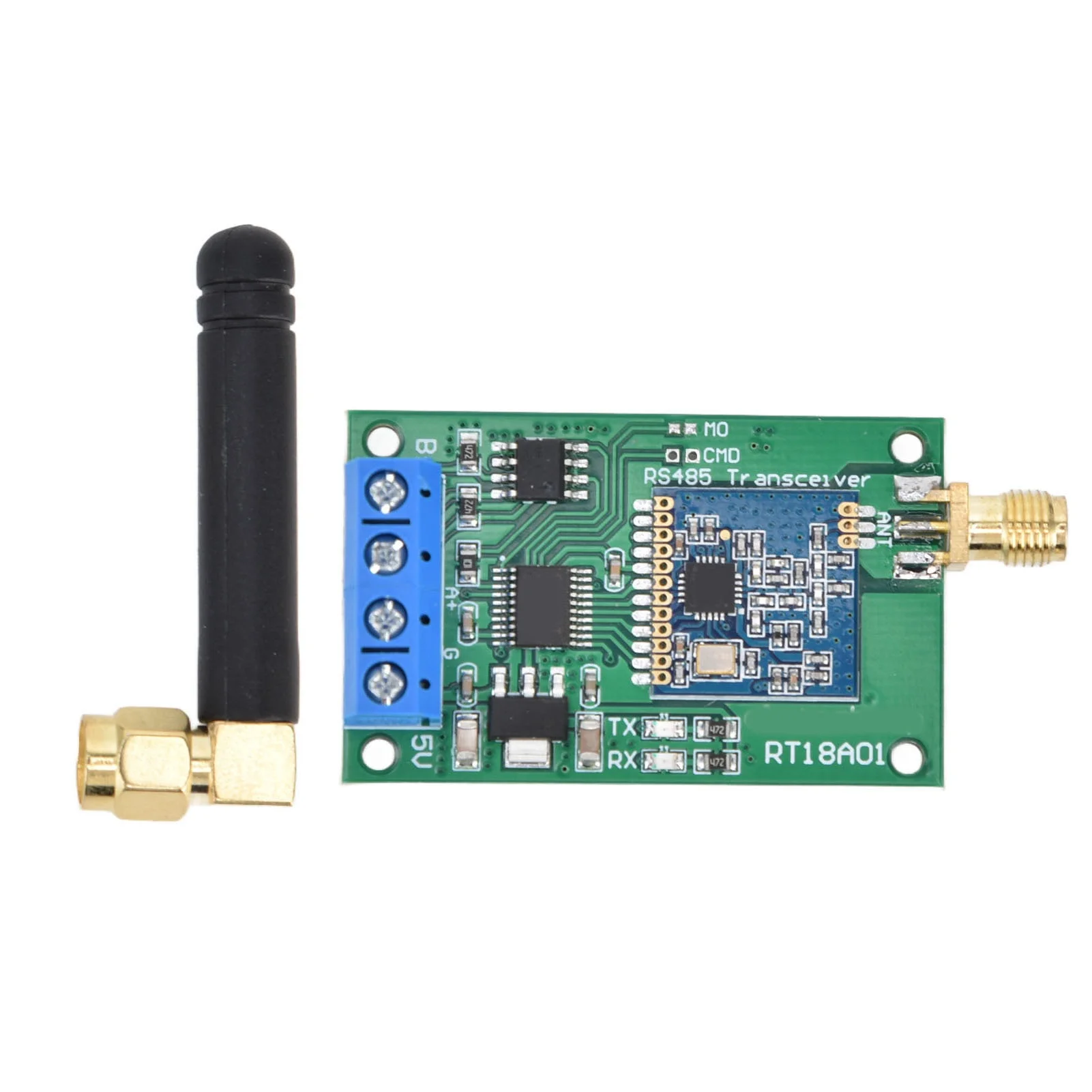 Master Slave Network Transceiver RS485 Wireless Repeater UHF FR Module Board RT18A01433MHz