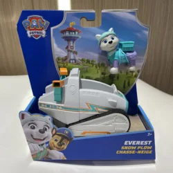 PAW Patrol Everest’s Snow Plow Vehicle with Collectible Figure for Kids Aged 3+ Patrulla Canina Anime Action Figures Model Toy
