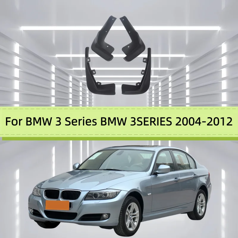 Car Mud Flaps Fender For BMW 3 Series BMW 3SERIES 2004-2012 Front And Rear Wheels Mudflaps Splash Guard Protection Accessories