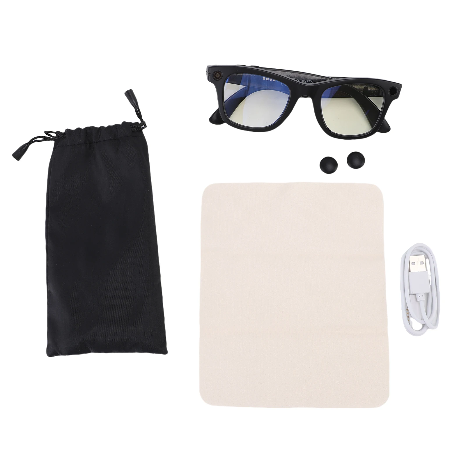 

Multifunctional Smart AI Glasses for Men Women 720P AI Photo Recognition Video Sound Recording Bluetooth Calling Music Playback