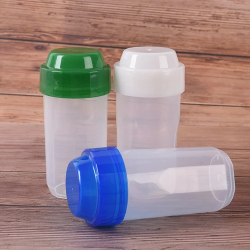 다기능 단백질 셰이커 믹서 병, 스포츠 피트니스 체육관, 200ml, 1PC