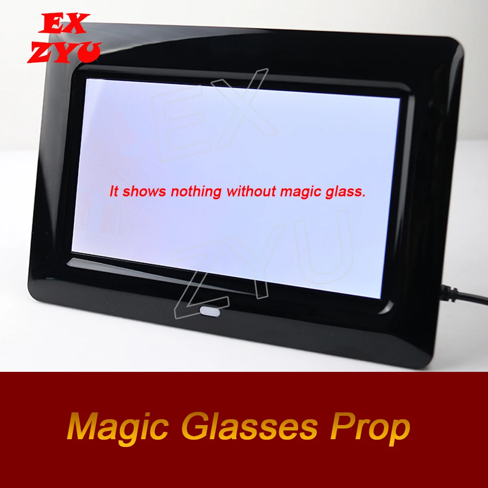 Escape Room Prop Magic Screen Game Puzzle Find Invisible Clues With Glasses Escapement Kit Wizard Themed Adventure Time  EX ZYU