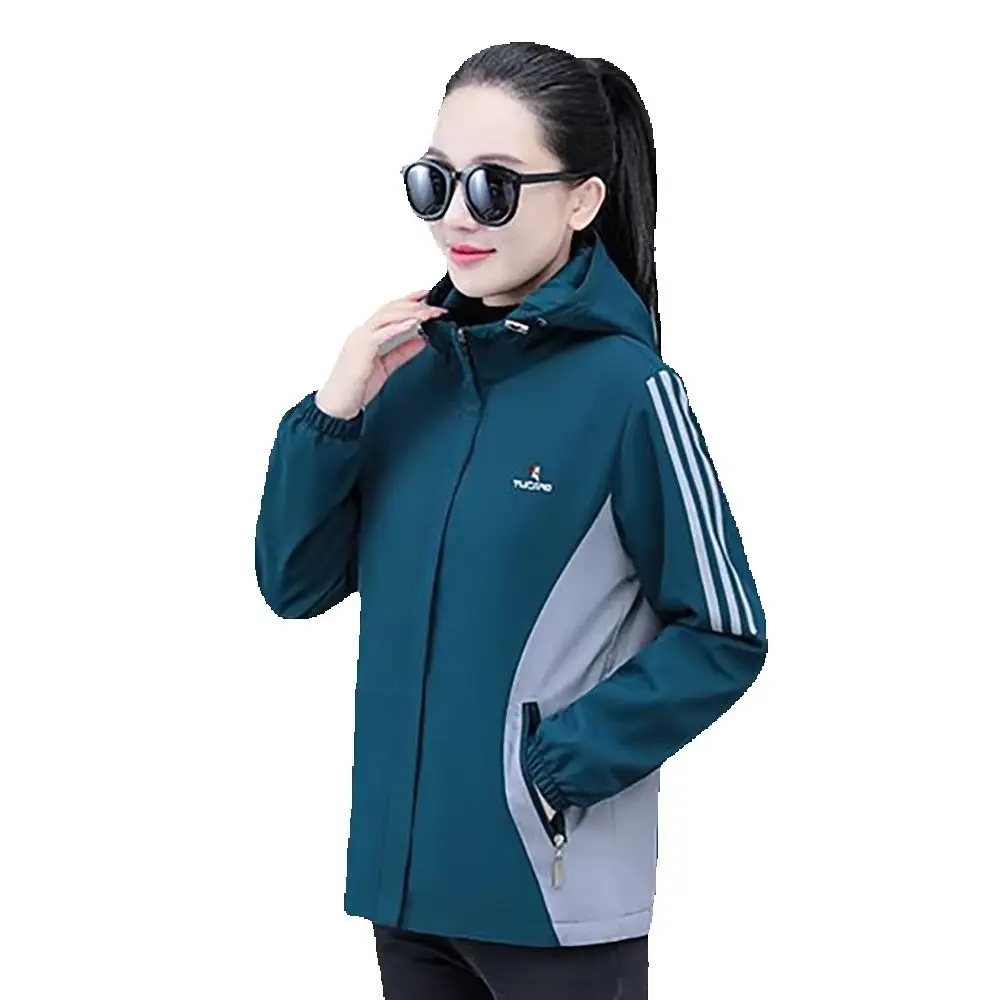 

Jacket Jacket Women's 2024 New Autumn And Winter Fleece Cold Fashion Warm Casual Loose Hooded Temperament Trench Coat Tide.