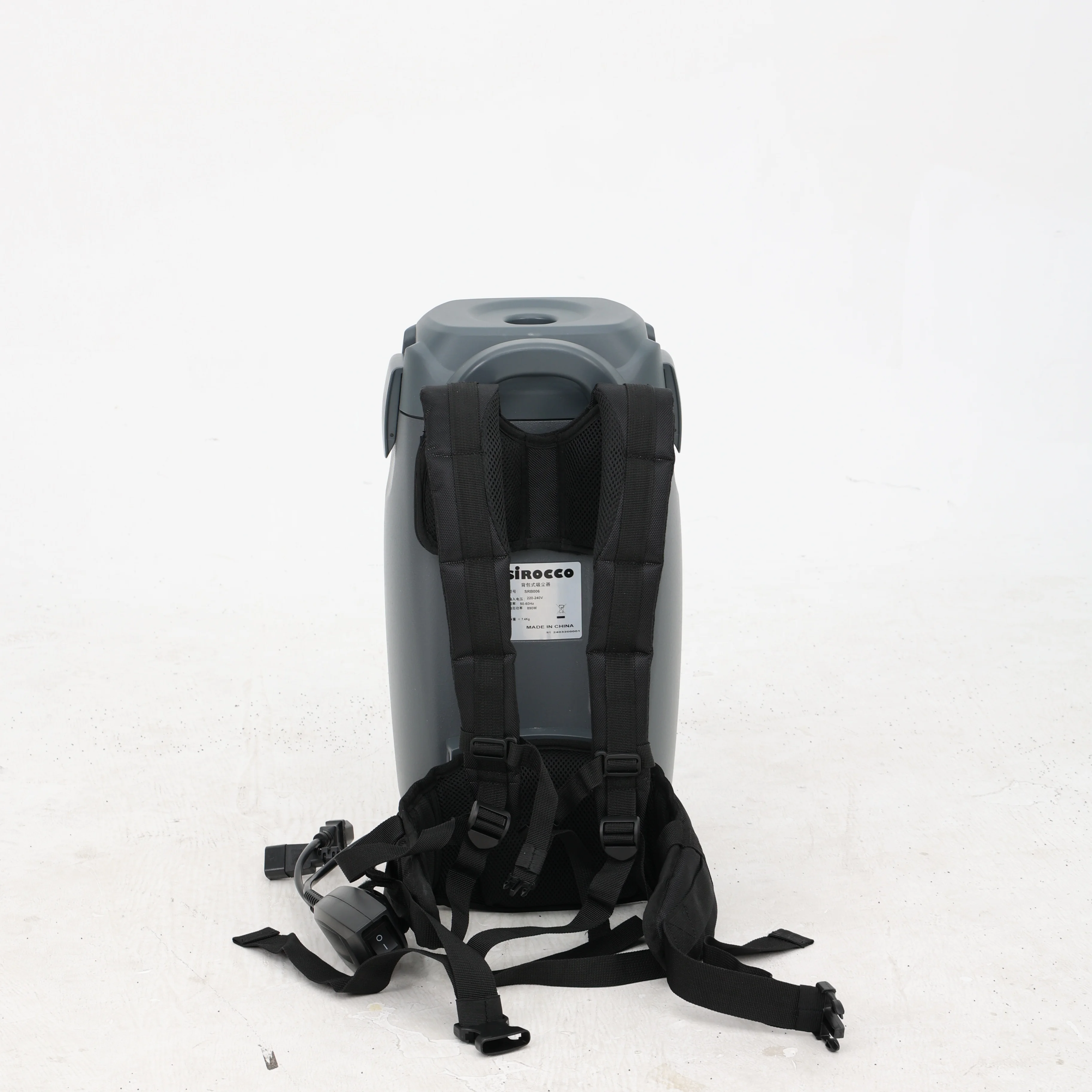 Fashionable 6L 1040W Electric Backpack Vacuum Cleaner for Hotel/Office/Floor Cleaning for Outdoor Car RV Household Garage Use