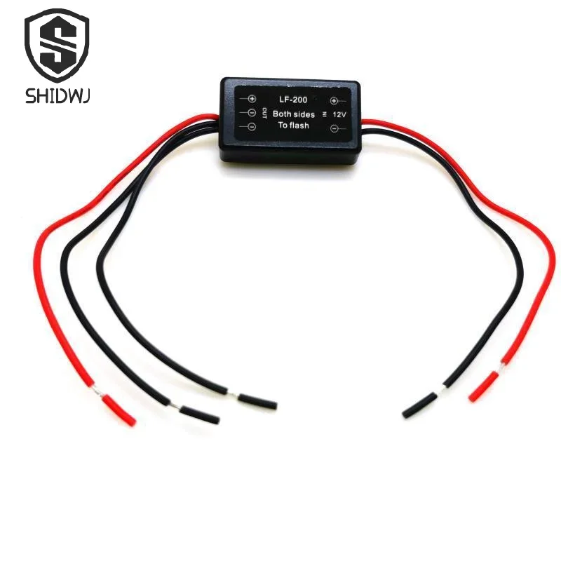 

1Pcs LF-200 Car Brake LED Light 12-24V Flash Strobe Controller Do-it-yourself Accessories Wholesale