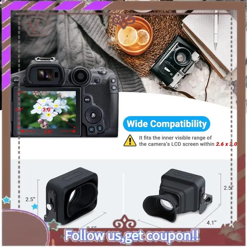 ABBG-كاميرا عدسة الكاميرا فنجان العين العدسة لنيكون Z30 سوني ZV-1 ZV-1F RX100 كانون G7X