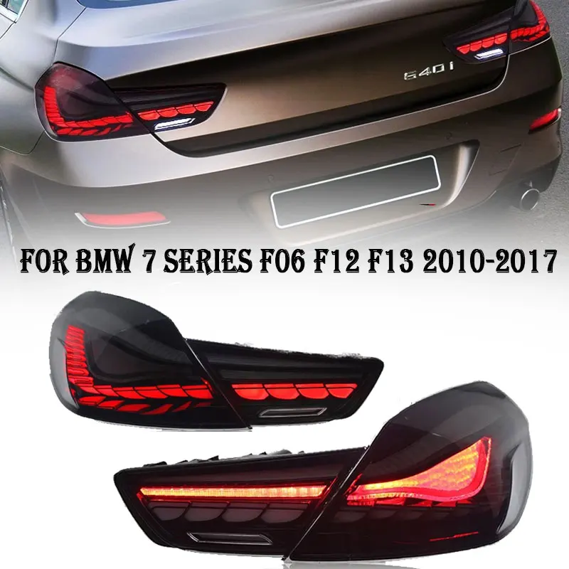 

Автомобильные фары для BMW 6 серии F06, задний фонарь 2010-2017, автомобильные задние фонари, дневные ходовые огни, динамические Сигналы поворота