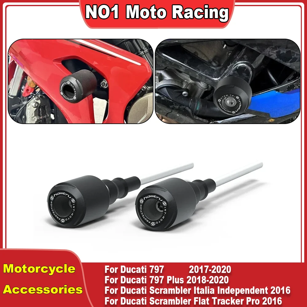 

Motorcycle Frame Sliders Crash Protector For Ducati Scrambler Italia Independent/Flat Tracker Pro/Urban Enduro/Full Throttle
