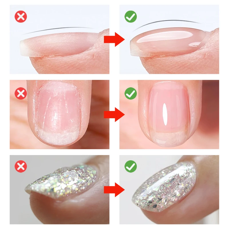 15ML Amethyst Top Coat Gel Not Yellowing Transparent Super Bright Soak Off UV LED Gel Varnish Top Coat Nail Art DIY Salons