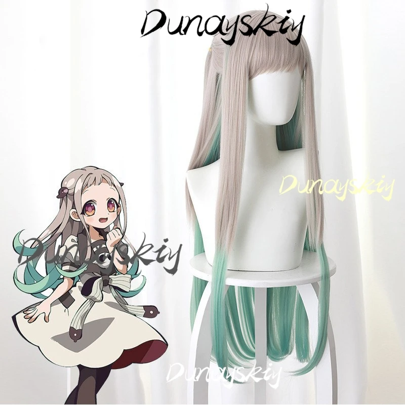 Anime Wc-bound Nene Costume Cosplay Parrucca del vestito Jibaku Shounen Hanako-kun Yashiro Donna Lolita Dress Uniforme Vestito personalizzato