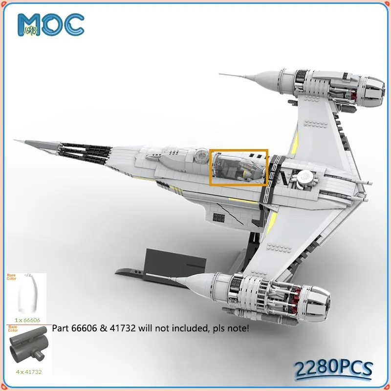 Space Wars Weapon UCS N-1 Starfighter Building Blocks Set Spaceship Model Classic Battle Airplane Bricks Toys Xmas Gifts
