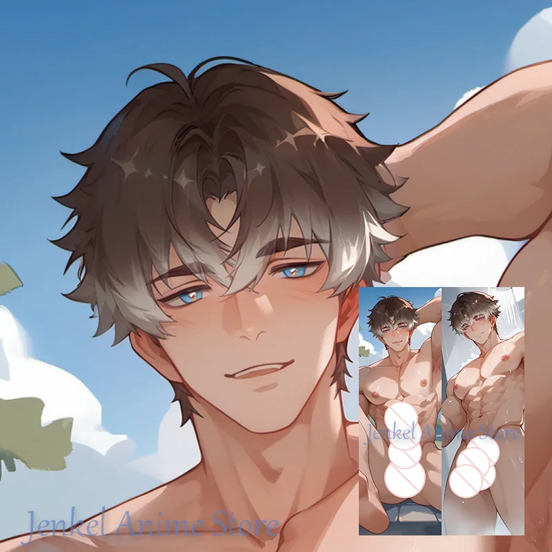 

Dakimakura Xiangli Yao Wuthering Wave Futa Anime Pillowcase Life size Double sided Print Body Pillow Cover
