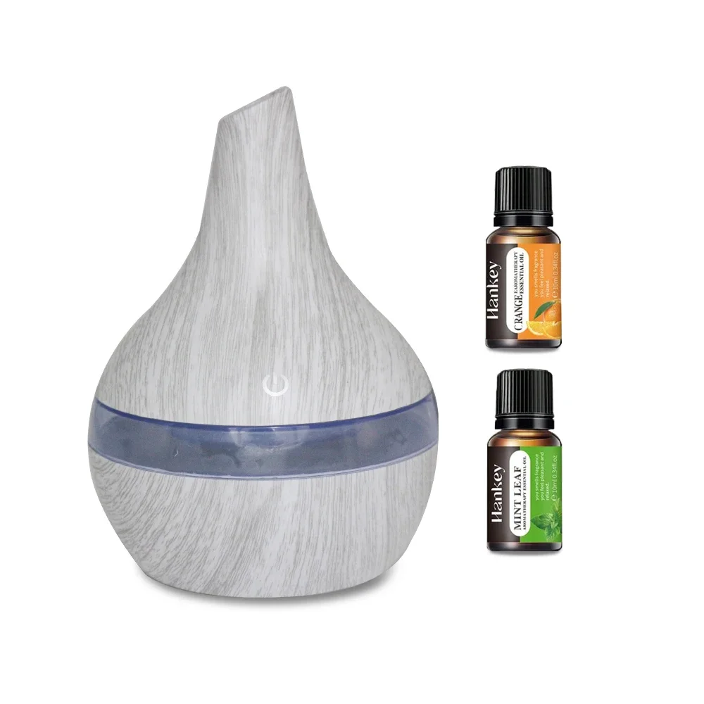 

300 мл USB-увлажнитель и диффузор эфирного масла, тихий ультразвуковой, автоматическое отключение, прохладный туман для дома, офиса, йоги и сна