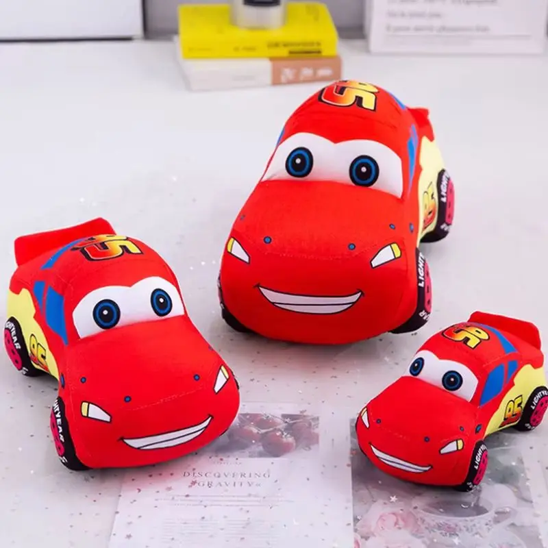 Disney 2025 25 cm Karikatür Pixar Arabalar Mater Yıldırım, Mcqueen Arkadaşlar Mater Yumuşak Pamuk peluş oyuncaklar Bebek Dolması Çocuk Hediye