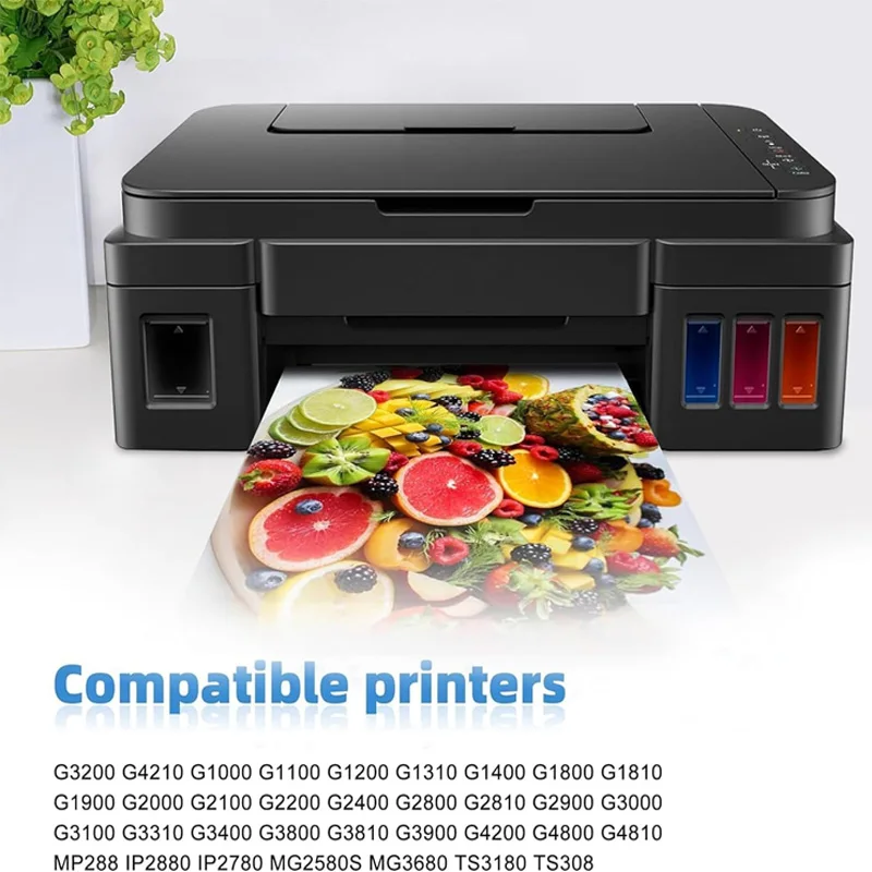 Чернила для принтеров GI-490 GI-790 GI-890 Refill Dye Ink для Canon Pixma G1000 G1100 G1400 G2000 G2100 G2400 G3000 G3400 G4000