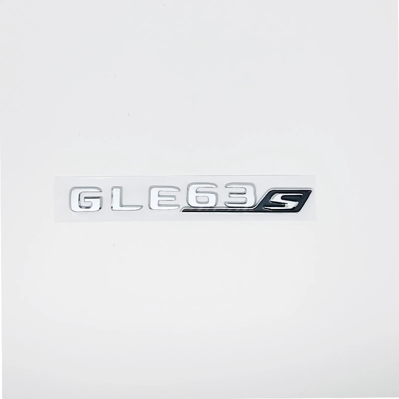 شعار Mercedes-AMG GLE W166/W167 - شارة V8 Biturbo 4MATIC+ - Fit GLE43/GLE53/GLE63/GLE63S - ملصق الشعار الجانبي/الجذع/الخلفي