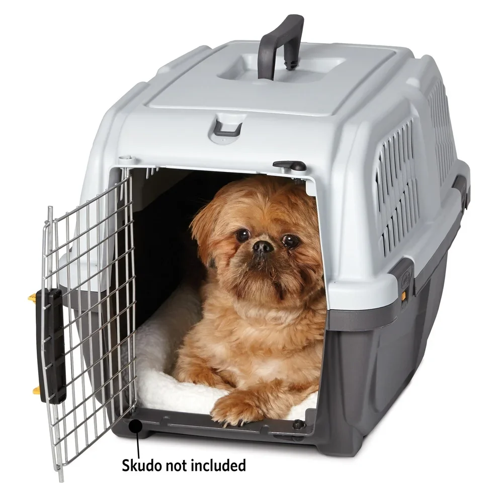 Durable Pet Bed 24 Inch Plastic Carriers Easy Clean Soft Sleeping Pad Small Dogs and Cats