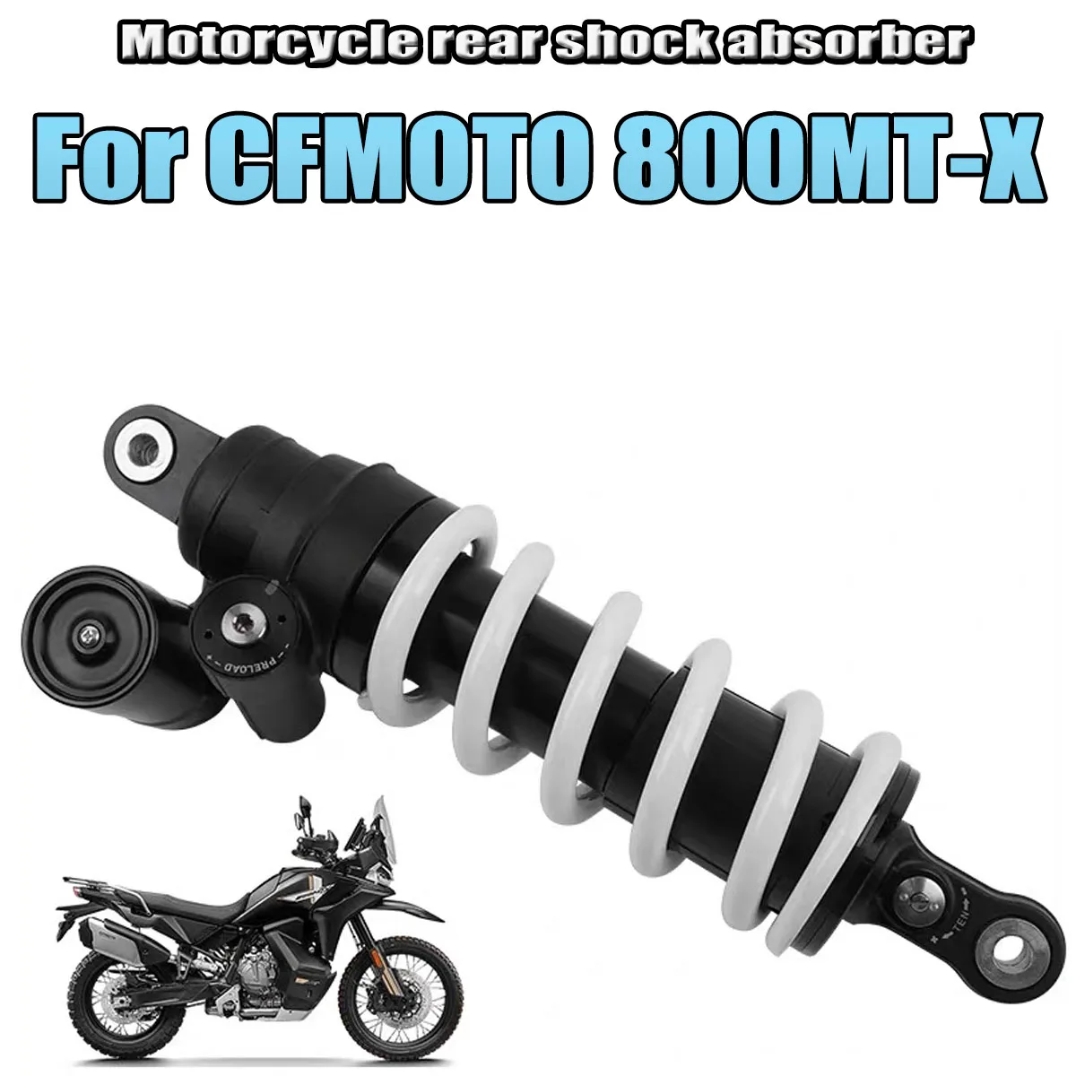 

Motorcycle rear shock absorber original factory rear fork shock Fit For CFMOTO CF800-11 800MTX 800MT-X