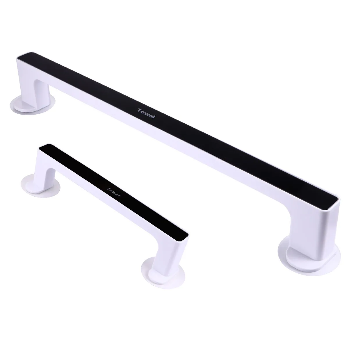 

Набор из 2 держателей для полотенец на присосках, креативная настенная полка без следов для хранения полотенец в ванной, термостойкая и безопасная