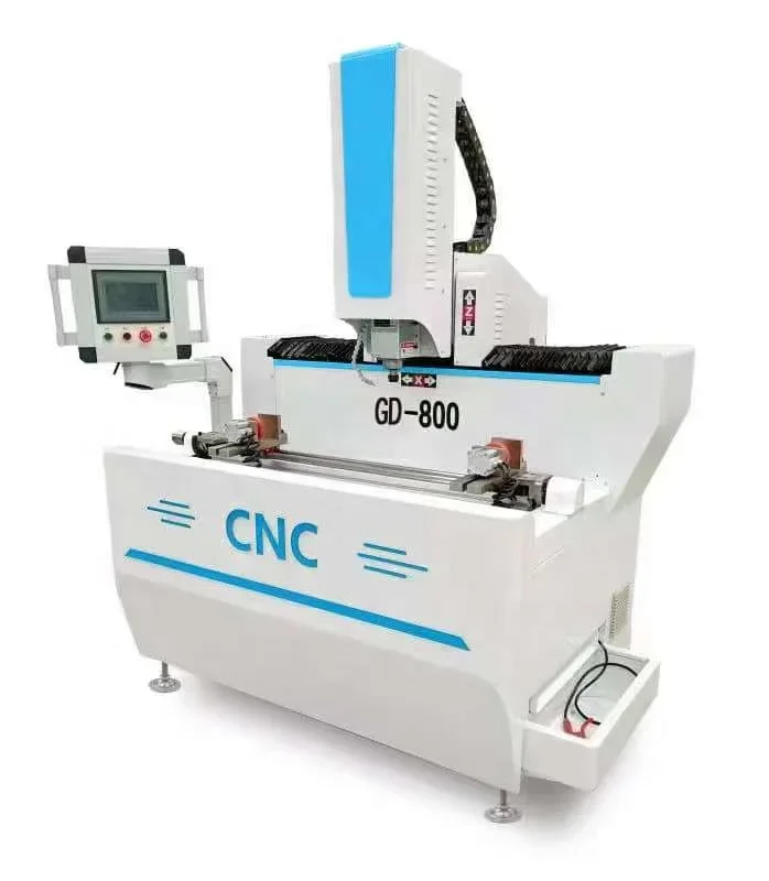 Metal milling machine automatic drilling machine GD400 800 cnc metal milling machine making aluminum profile window door