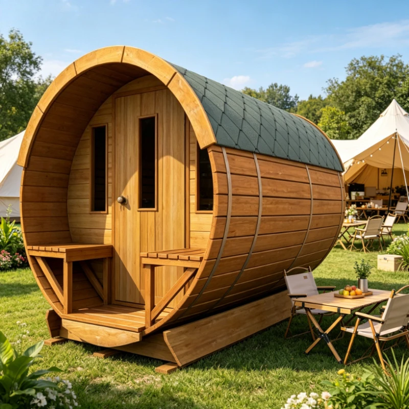 Spa Wellness Luxury - Customized 5‑Person Luxury Outdoor Canadian Cedar