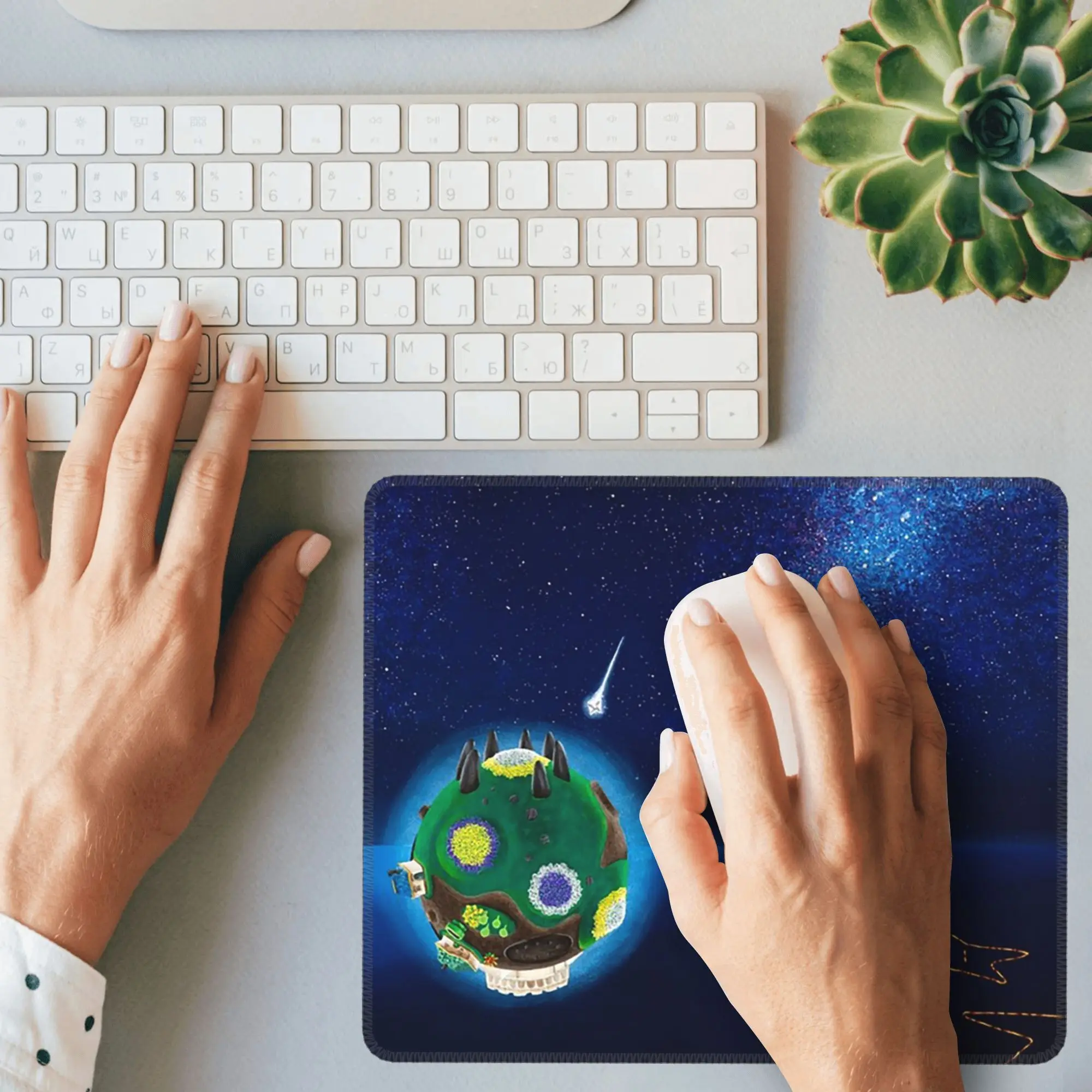 بوابة غالاكسي ماوس الوسادة الكمبيوتر لوحة المفاتيح ماوس حصيرة ألعاب الكمبيوتر المحمول مكتب حصيرة مكتب الملحقات الجدول الحصير