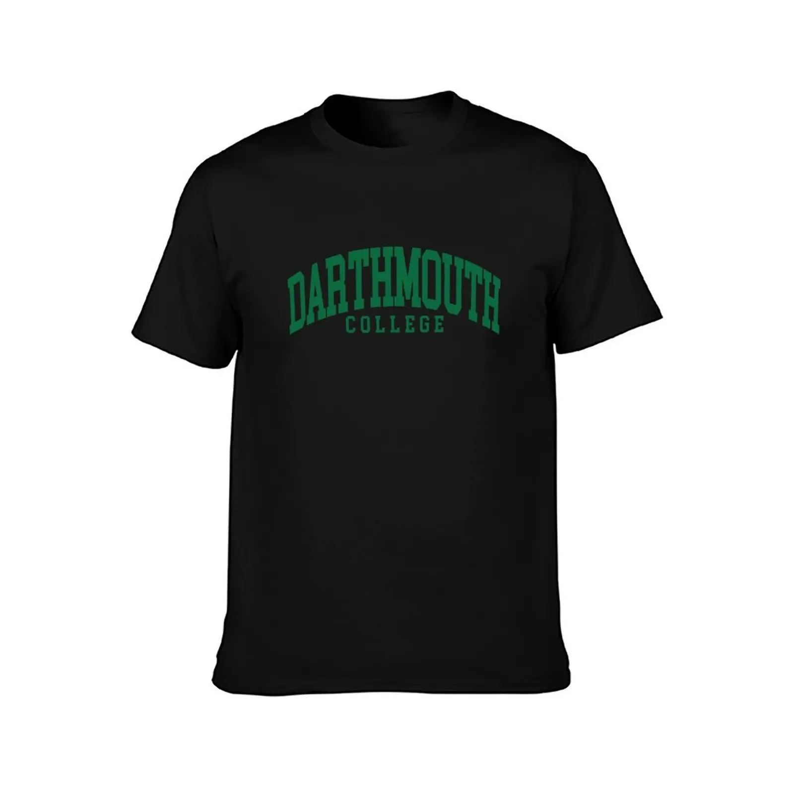 dartmouth - college font curved T-Shirt hippie clothes graphic tee shirt mens workout shirts