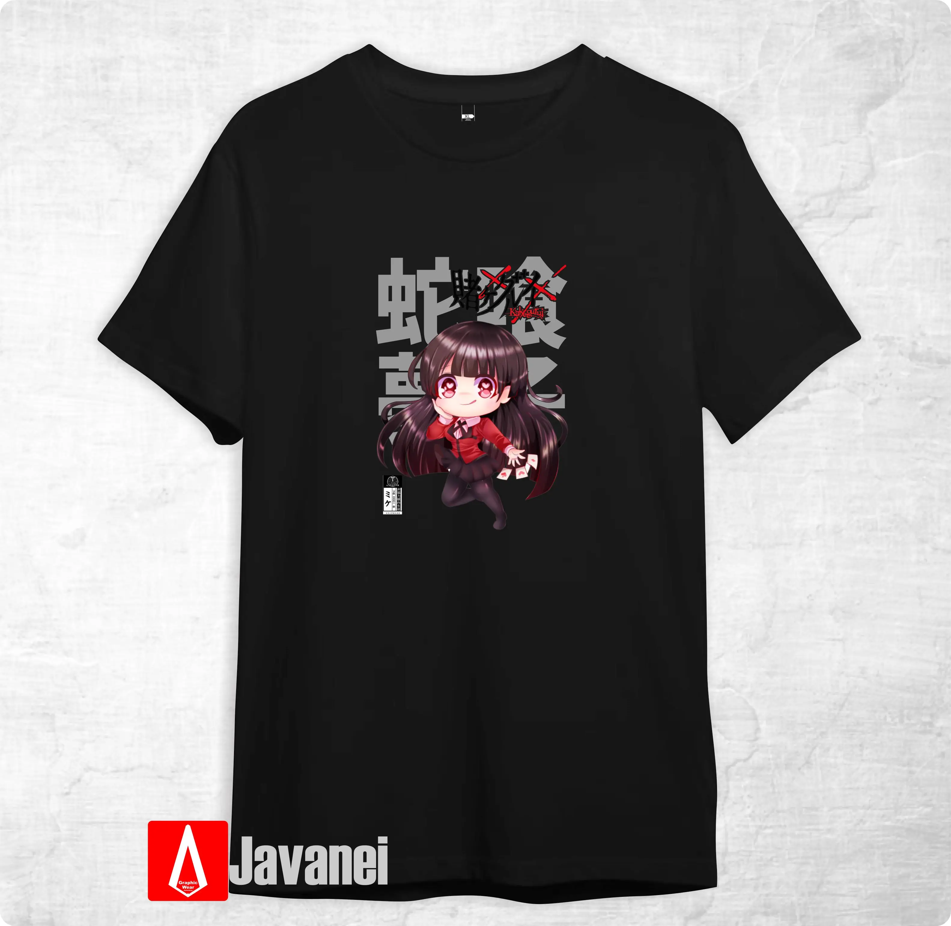 Anime Yumeko Jabami Kakegurui manga wibu japan distro cotton combed 30s javanei