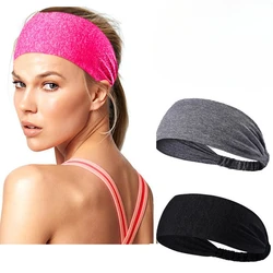 Hair Band Wide Side Wash Simple Hair Bands Crimped Hair Fashion Outer Wear Knitted Yoga Headband Headband Sport Sweat Band