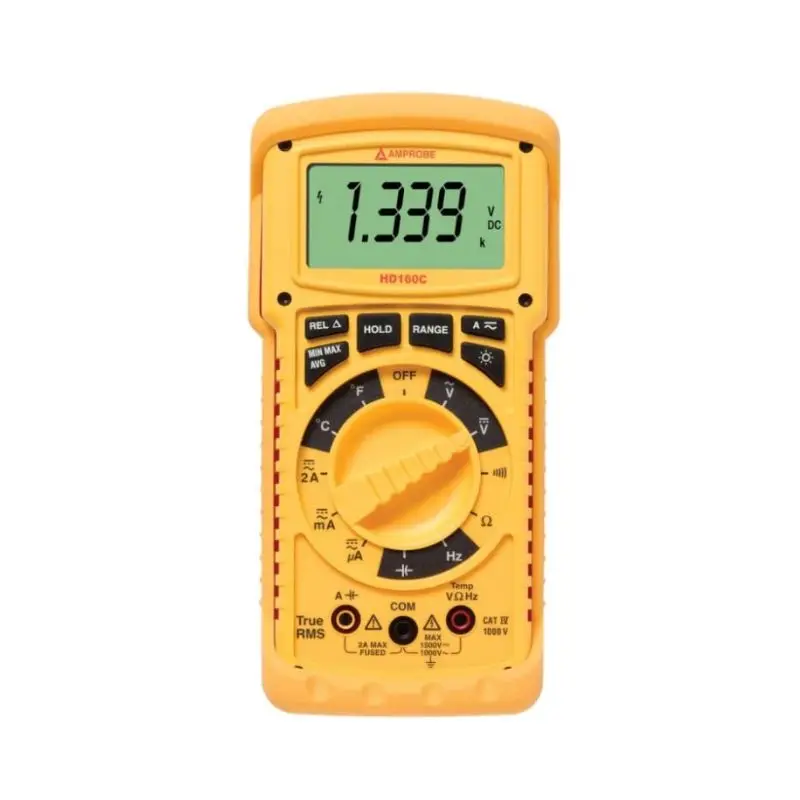 Amprobe HD160C Heavy-Duty True RMS Digital Multimeter with temperature Brand new in stock