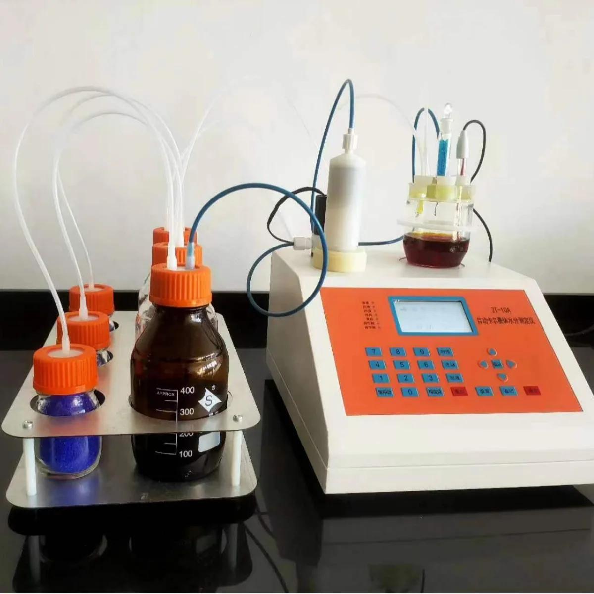 Intelligent Capacity Method Karl Fisher Moisture Meter 1D Pharmaceutical and Chemical Micro Moisture Tester