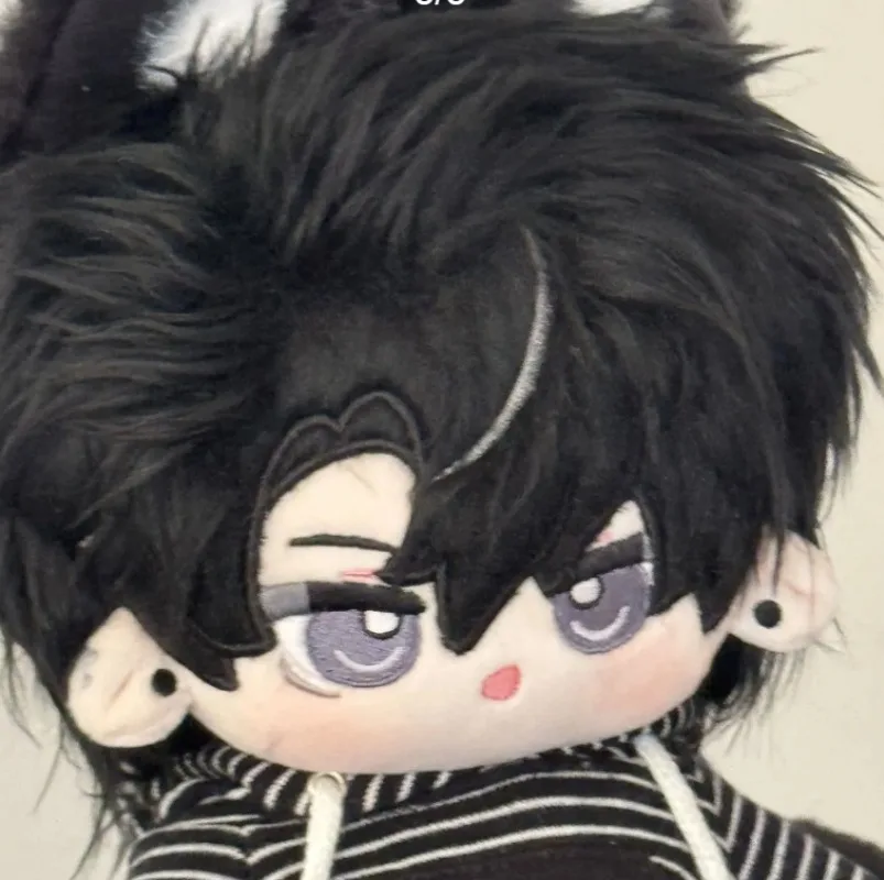 

20cm Game Genshin Impact Wriothesley Attribute Doll Plush Toys Soft Stuffed Plushie Dress Up Cosplay Toy Kids Xmas Gifts